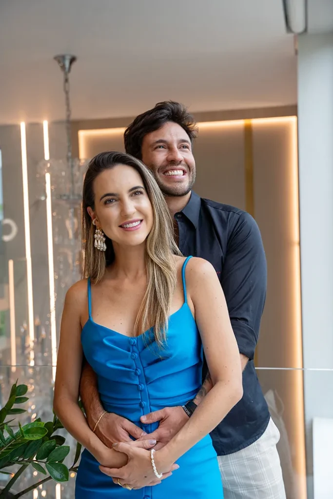 Marjorie Rodrigues e Ricardo Novack