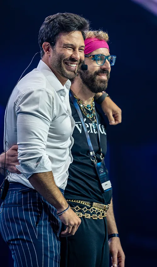 Ricardo Novack e Lobinho