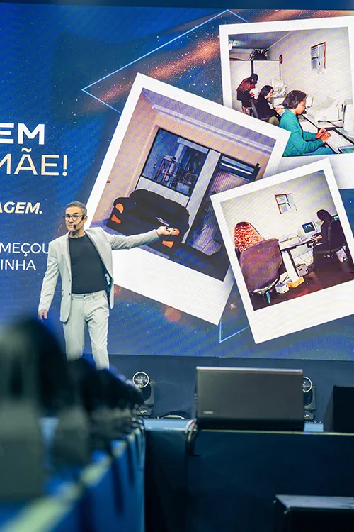 Roberto Bueno na garagem - SucessOdonto Presencial 2025
